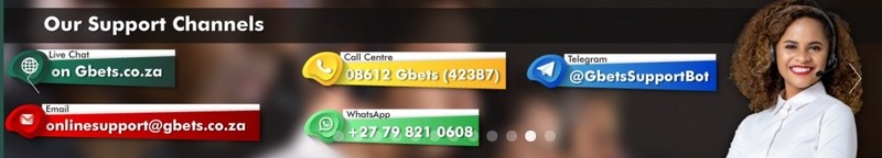 Gbets Customer Support
