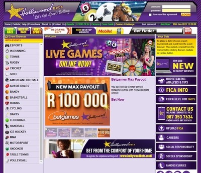 Hollywoodbets Sportsbook Review South Africa