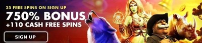 Tangiers Casino Welcome Bonus